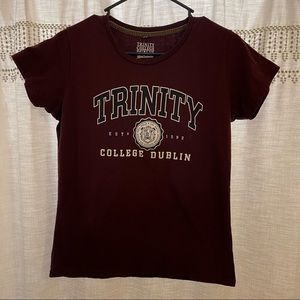 NWOT Girls Trinity College Tee